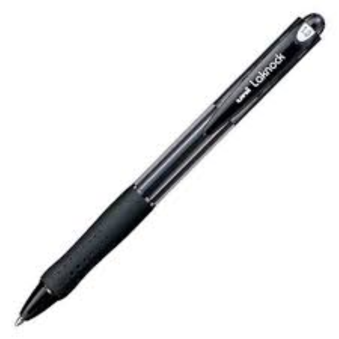 Uniball Lacubo ballpoint Pen 1mm Black MI-SG100M-BK